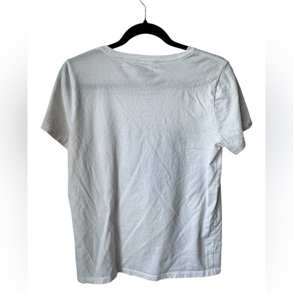 J. Crew White Collector France Graphic Tee - Short Sleeve - Picture 4 of 4